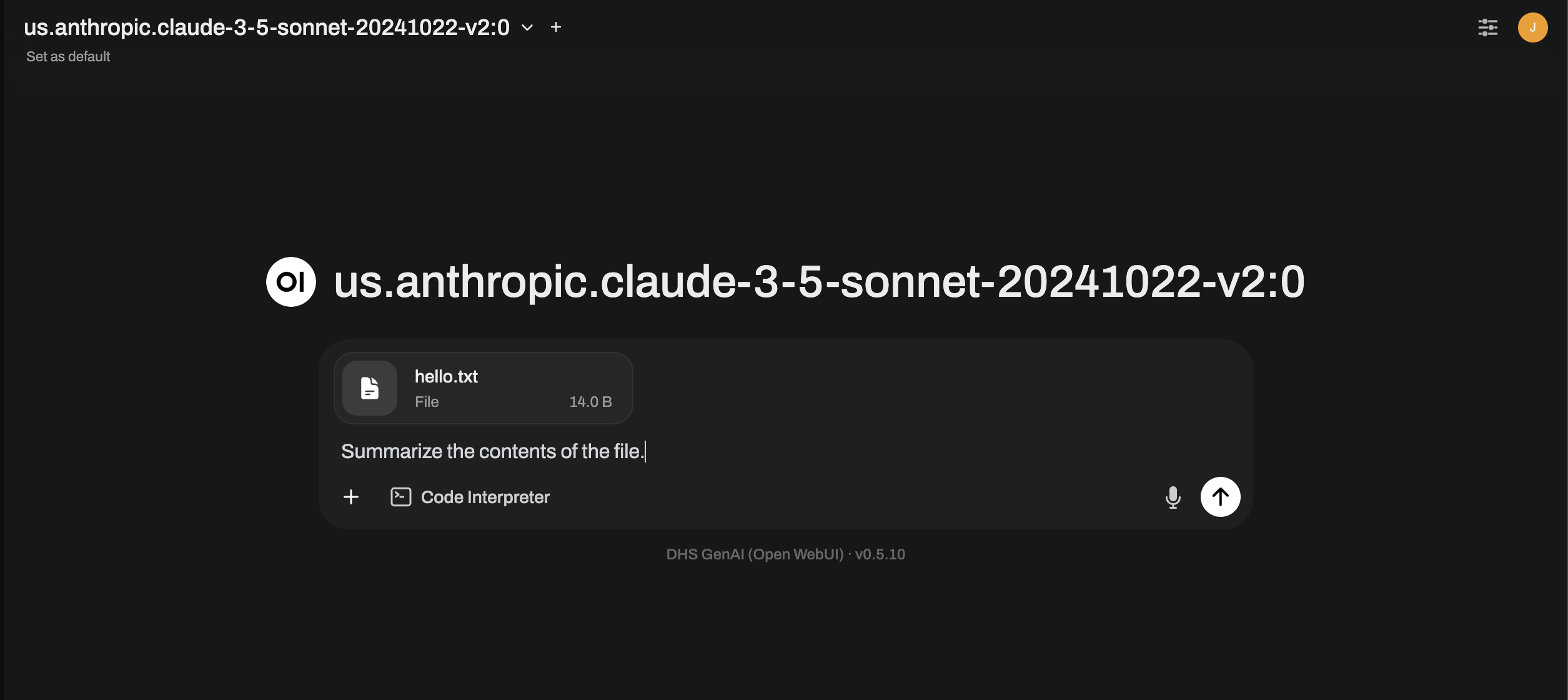 Upload a file in MANTA