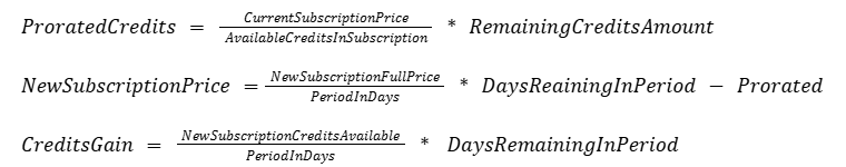 Subscriptions Formula